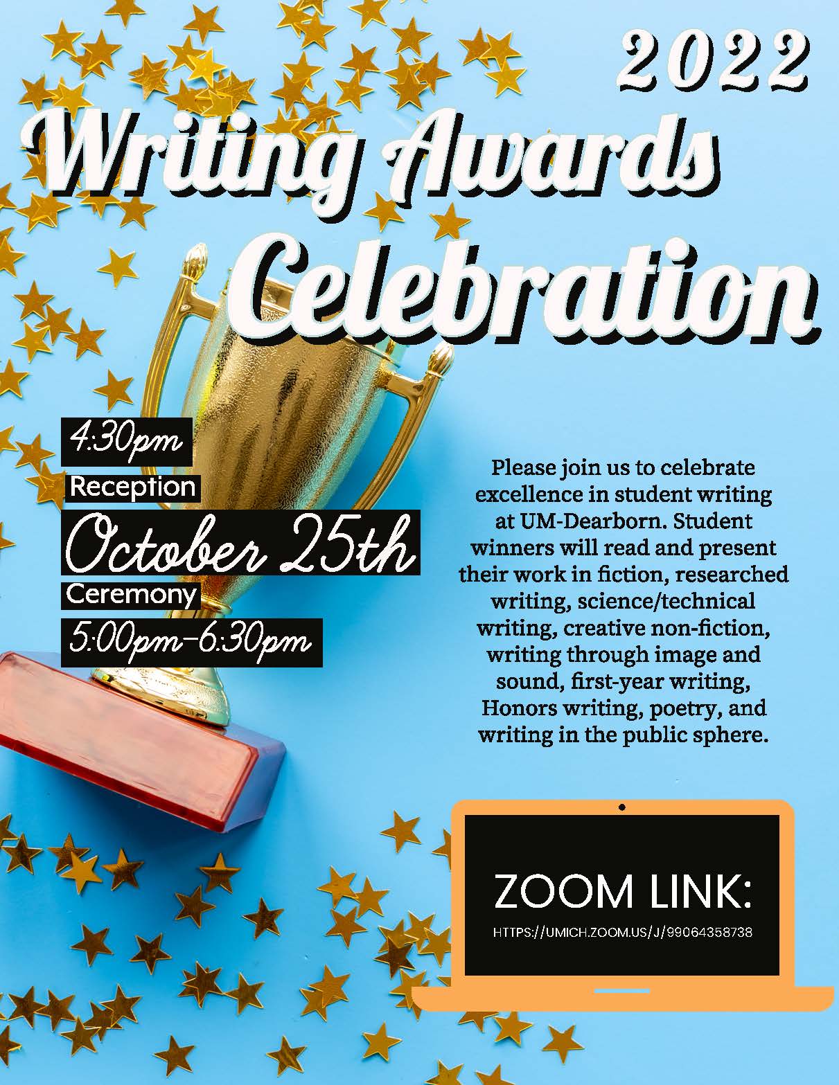 Writing Awards University of MichiganDearborn
